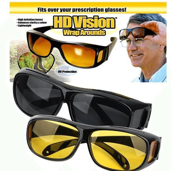 2 In 1 UV Protection Driving Sunglass