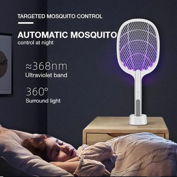 Electric 2 In 1 Mosquito Killer Bat