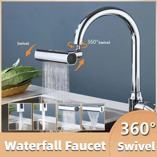 360 Multi Waterfall Faucet Head