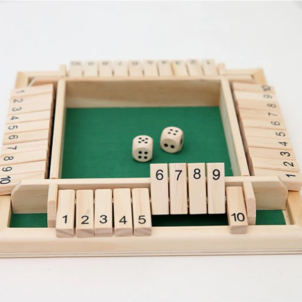 Wooden Brain Ludo Game