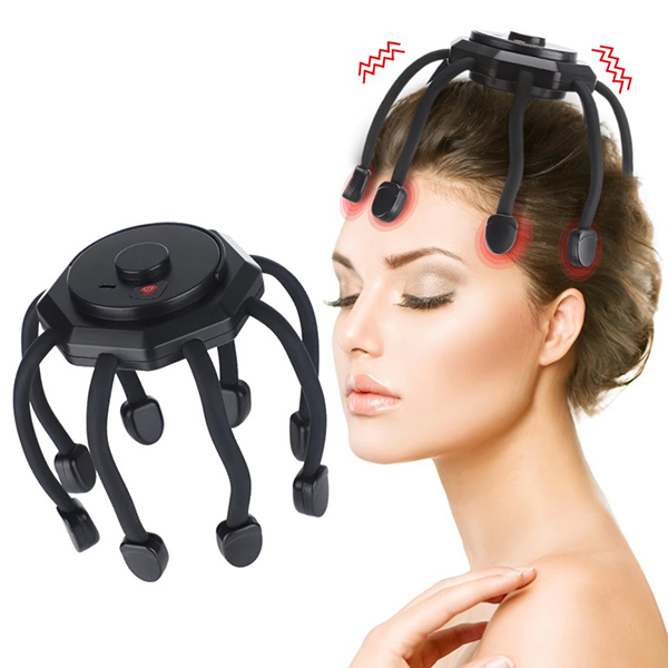 Electric Vibrating Head Massager