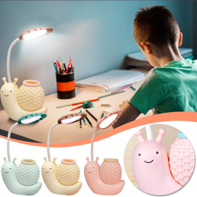 LED Snail Desk Lamp