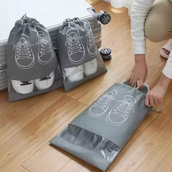 Non-Woven Portable Shoe Bag (set of 5)