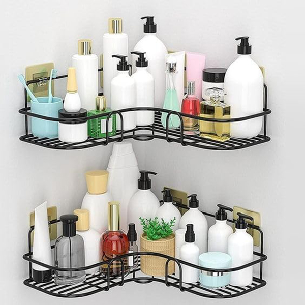 Self-Adhesive Bathroom Corner Shelf