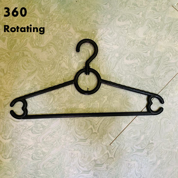 360 Rotating Cloth Hanger (3 Pcs)