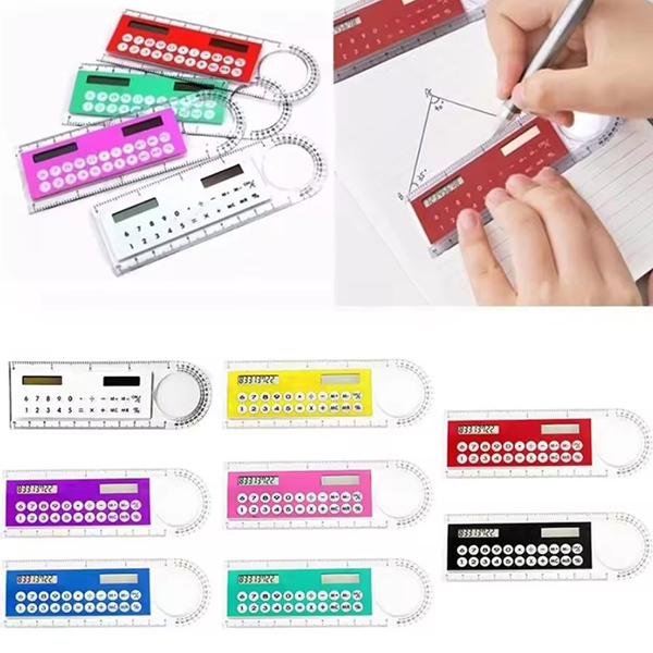3in1 Multifunctional Solar Ruler Calculator