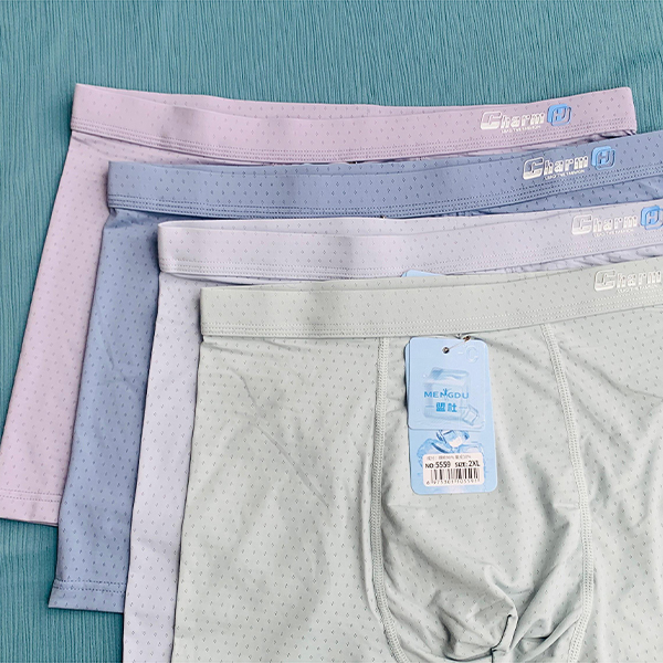 Premium Ice Silk Mesh Charm Boxer (Set of 3)