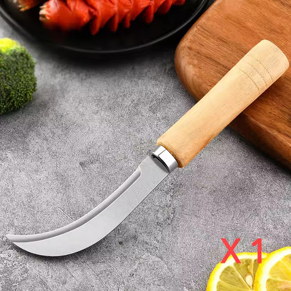 Curved Fruit and Vegetable Cutting Knife