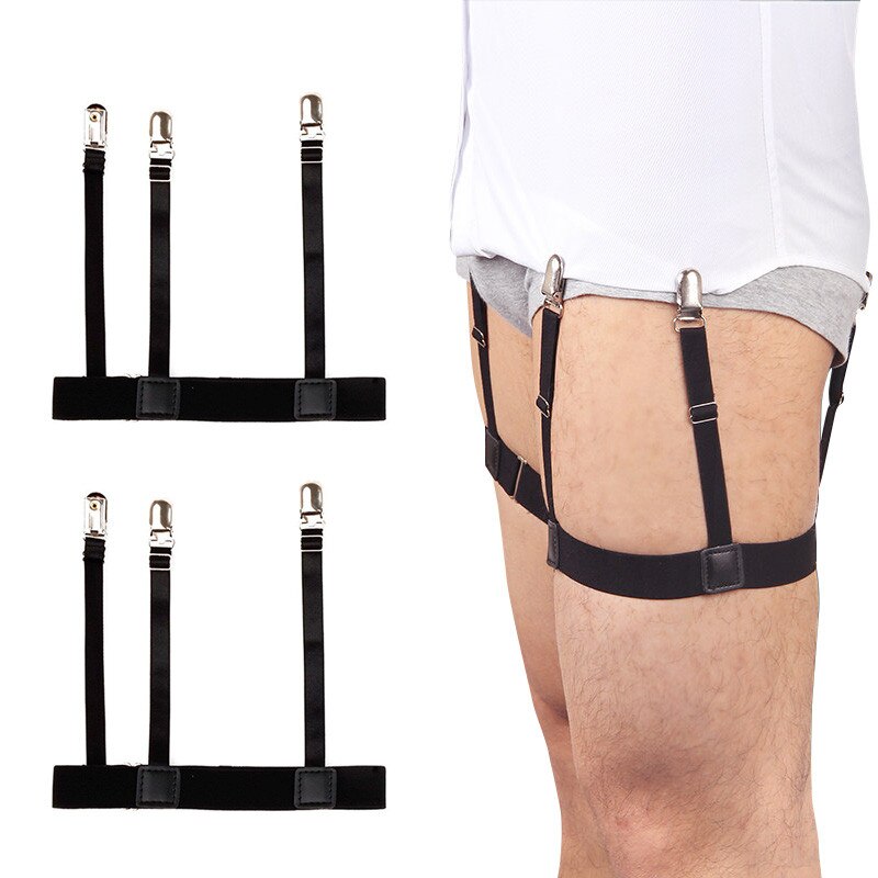 Shirt Anti Wrinkle Non Slip Garters (1 Pair)