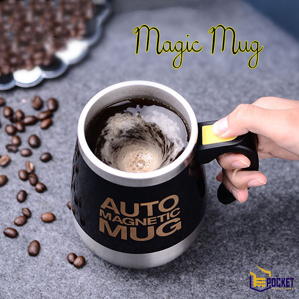 Auto Magnetic Mug With Smart Mixer