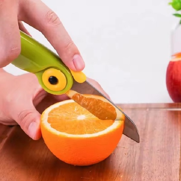 2 in 1 Folding Fruit Knife &amp; Peeler