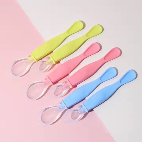 Silicone Baby Spoon (Set of 2)