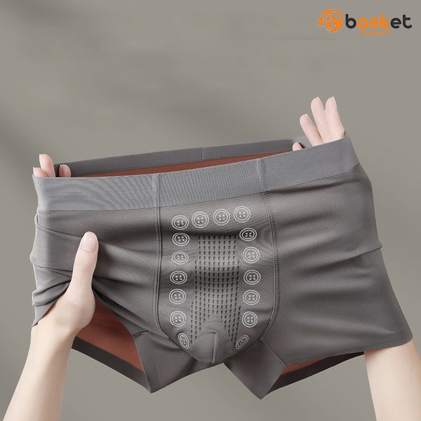 Double Sided Antibacterial Silk Men Boxer