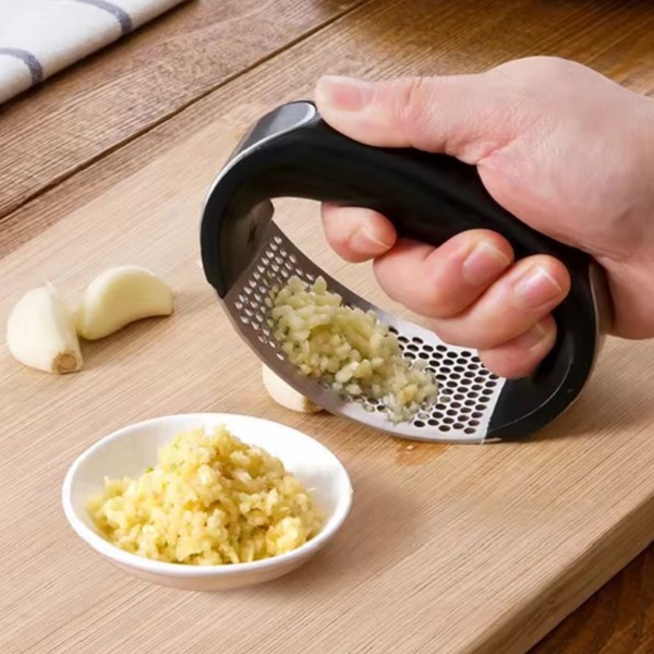 Stainless Steel Garlic Press