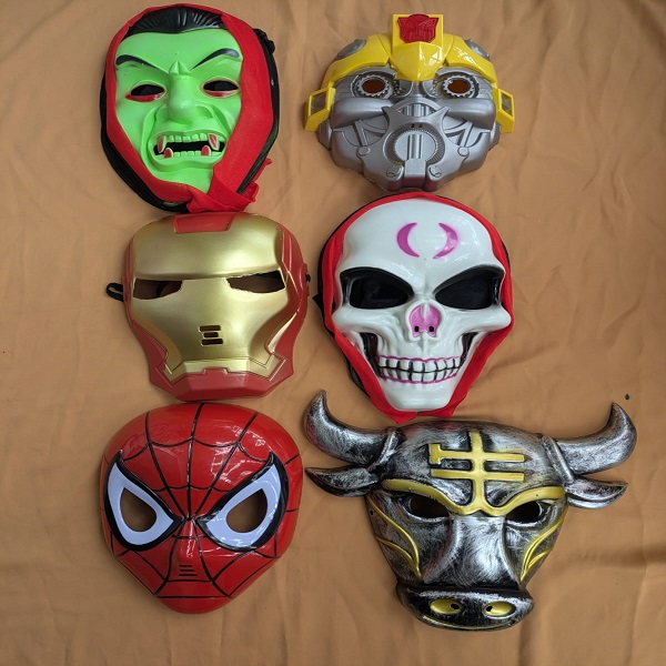 Super Hero &amp; Scary Face Kids Mask