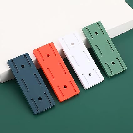 4 PCS Double Part Wall Mount Holder